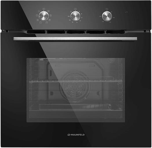 Духовой шкаф Электрический Maunfeld MEOC708PB черный фото 1