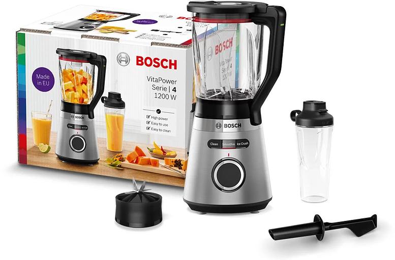 Блендер стационарный Bosch MMB6384M 1200Вт черный/нержавеющая сталь фото 5