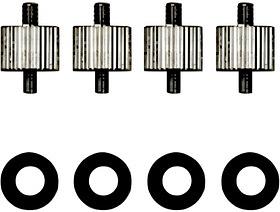 Комплект крепежа Stand Off A x4 + Rubber x4 (AM5 compatibility kit for CNPS10X PERFORMA BLACK, CNPS10X PERFORMA WHITE, CNPS10X PERFORMA ST, CNPS16X, CNPS17X, CNPS20X) (ZM-AM5MKA) фото 1
