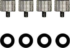 Комплект крепежа Stand Off B x4 + Rubber x4 (AM5 compatibility kit for Reserator5) (ZM-AM5MKB) фото 1