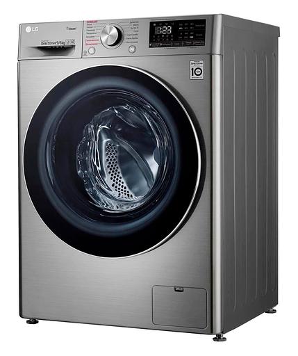 Стиральная машина LG F4V5VG2S класс: A загр.фронтальная макс.:9кг темно-серебристый фото 5