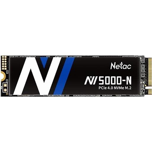 Ssd накопитель Netac SSD NV5000-N 1TB PCIe 4 x4 M.2 2280 NVMe 3D NAND, R/W up to 4800/4600MB/s, TBW 640TB, without heat sink (NT01NV5000N-1T0-E4X) фото 1