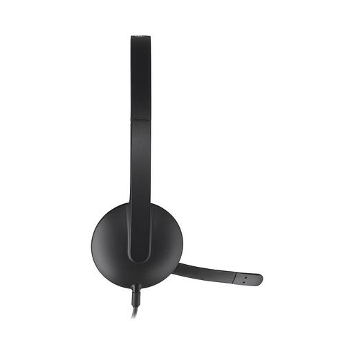Гарнитура Logitech H340 (USB, кабель 1.8м) (арт. 981-000509, M/N: A-00044) фото 3