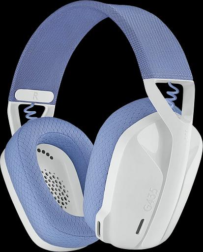 Гарнитура беспроводная игровая Logitech G435 White (арт. 981-001077, M/N: A00149, A00150) фото 1