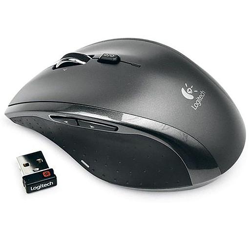 Мышь беспроводная Logitech M705 Marathon (1000dpi, 2.4 GHz/USB-ресивер (Logitech Unifying®), 7 кнопок, 2 батареи типа AA) (арт. 910-001964, M/N: M-R0073 / C-U0007) фото 3