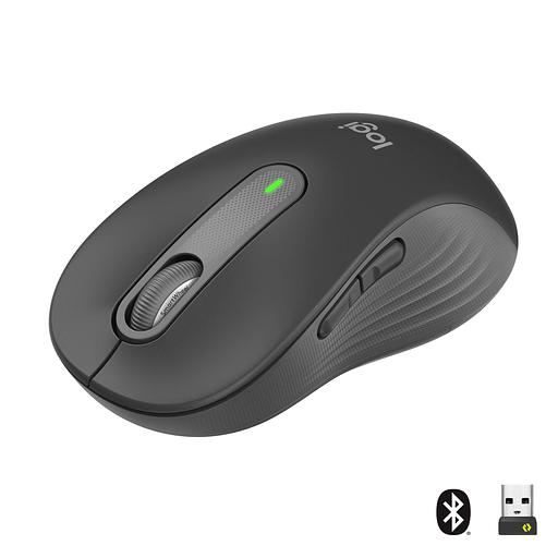 Мышь беспроводная Logitech Signature M650 L GRAPHITE, BT (арт. 910-006388, M/N: MR0091 / CU0021) фото 1