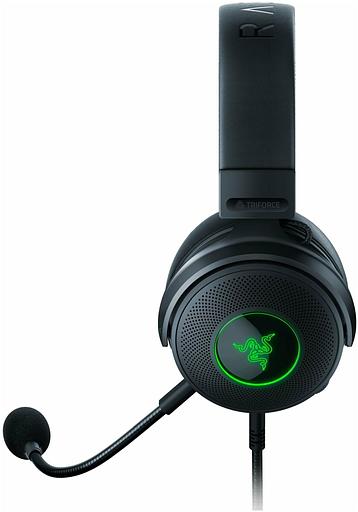 Наушники с микрофоном Razer Kraken V3 HyperSense черный 2м мониторные оголовье (RZ04-03770100-R3M1) фото 6
