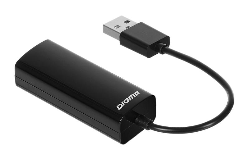 Сетевой адаптер Ethernet Digma BU-USB2-LAN100 D-USB2-LAN100 USB 2.0 фото 3