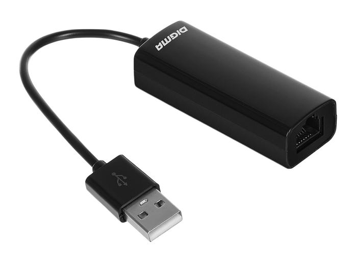 Сетевой адаптер Ethernet Digma BU-USB2-LAN100 D-USB2-LAN100 USB 2.0 фото 7