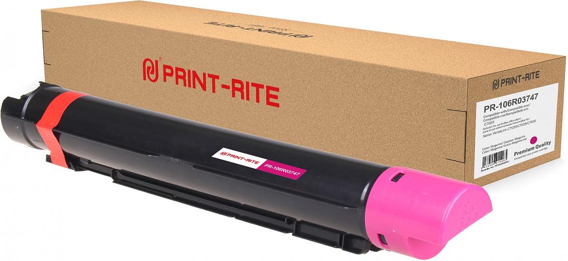 Картридж лазерный Print-Rite TFXAIPMPRJ PR-106R03747 106R03747 пурпурный (11800стр.) для Xerox VersaLink C7020/C7025/C7030 фото 2