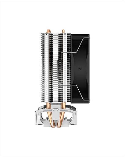 Кулер для процессора DEEPCOOL AG200 LGA1700/1200/115X/AM5/AM4 (36шт/кор, TDP 100W, PWM, Fan 92mm, 2 тепл.трубки прямого контакта) RET (AG200) фото 6