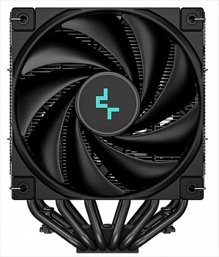 Кулер для процессора DEEPCOOL AK620 ZERO DARK LGA20XX/1700/1200/115X/AM5/AM4 (8шт/кор, TDP 260W, PWM, DUAL Fan 120mm, 6 тепл. трубок, черный) RET (AK620 ZERO DARK) фото 3