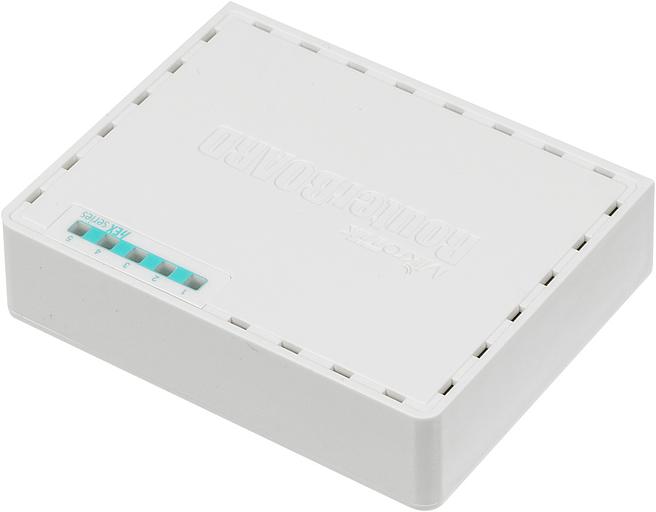 Маршрутизатор 10/100M 5PORT HEX LITE RB750R2 MIKROTIK фото 3