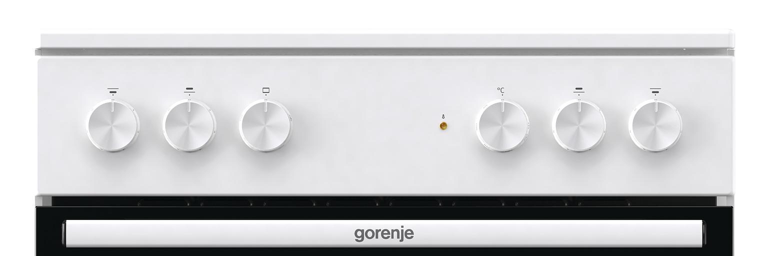 Плита Электрическая Gorenje GEC6A11WG белый фото 9