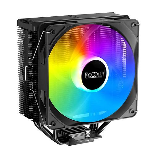 PCCooler Paladin EX300S Кулер S115X/1200/1700/AM4 (24 шт/кор, TDP 125W, 120mm PWM Dynamic Multi-Color LED, 3 тепловые трубки 6мм, 400-1800RPM, 28,6dBa) фото 1