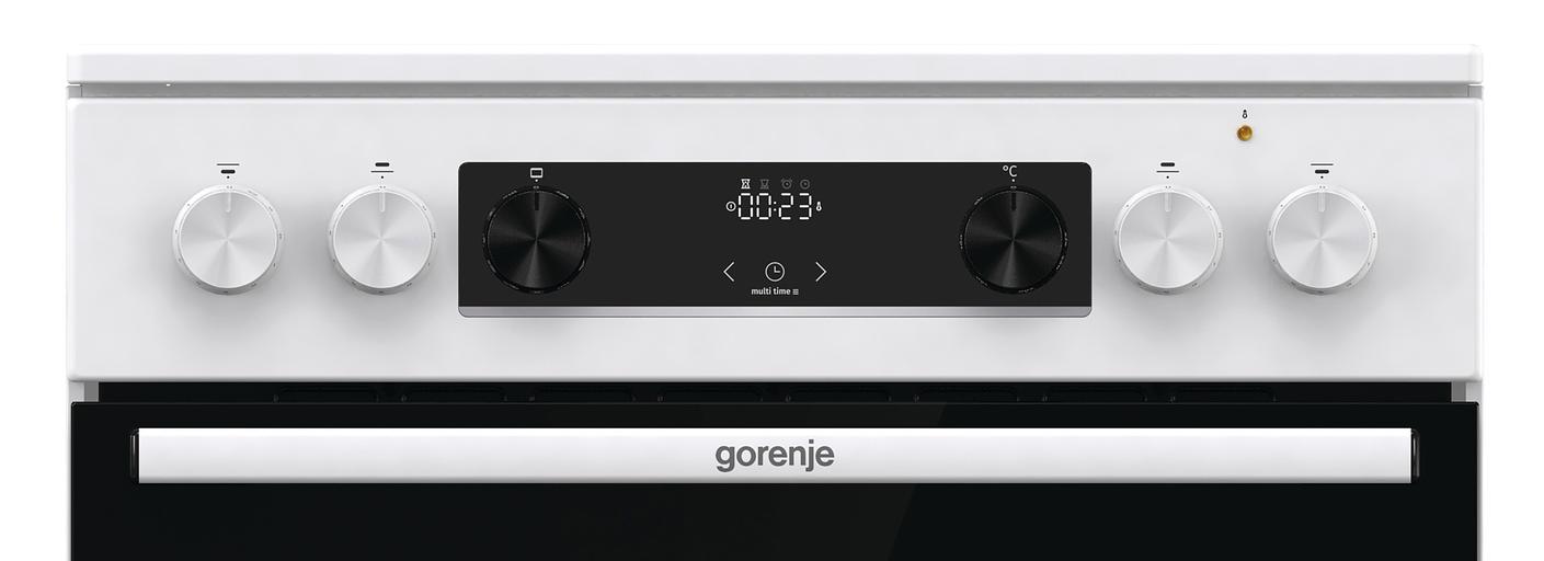Плита Электрическая Gorenje GECS6C70WC белый/черный фото 8