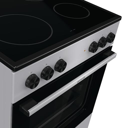 Плита Электрическая Gorenje GEC6A11SG серый фото 5