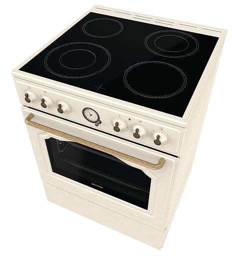 Плита Электрическая Gorenje GECS6B70CLI бежевый фото 2