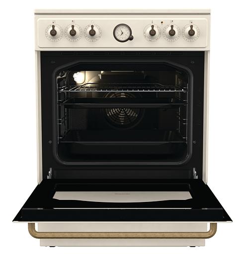 Плита Электрическая Gorenje GECS6B70CLI бежевый фото 3