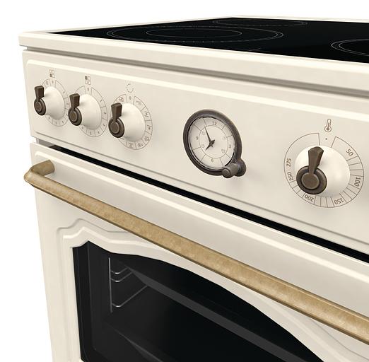 Плита Электрическая Gorenje GECS6B70CLI бежевый фото 8