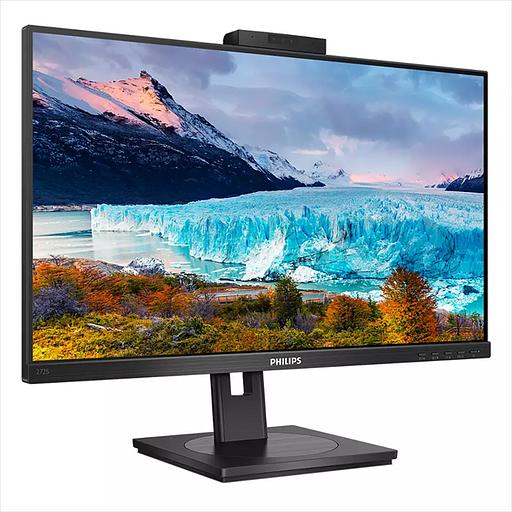 Монитор 27" Philips 272S1MH 1920x1080 75Гц IPS LED 16:9 4ms VGA DVI HDMI DP USB 3.2 USB-B 3*USB-A 3.2 50М:1 1000:1 178/178 250cd HAS Pivot Tilt Swivel Speakers Black (272S1M/00) фото 2