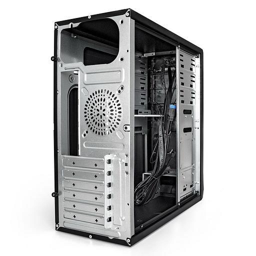 EX278394RUS Корпус Miditower ExeGate CP-603 (ATX, CPU 140mm, VGA 210mm, без БП, 2*USB+2*USB3.0, аудио, черный) (108196) фото 3