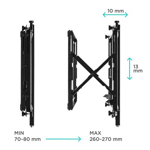 Настенное крепление Push Up для видеостен ONKRON фото 3