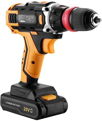 Дрель-шуруповерт Deko DKCD20FU-Li аккум. патрон:быстрозажимной (063-4176) фото 2