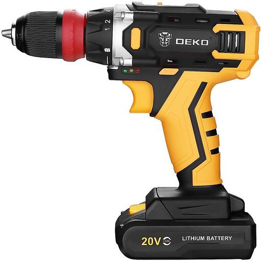 Дрель-шуруповерт Deko DKCD20FU-Li аккум. патрон:быстрозажимной (063-4176) фото 3