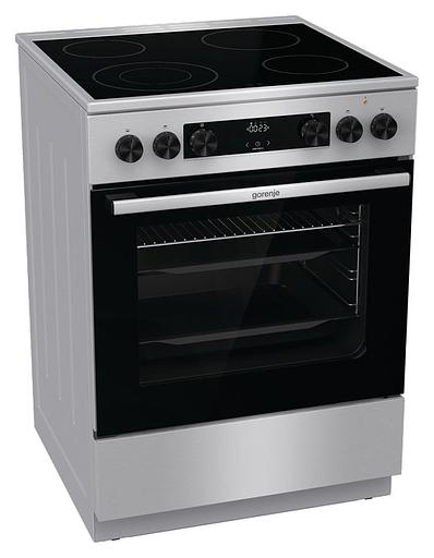 Плита Электрическая Gorenje GECS6C70XC нержавеющая сталь фото 2