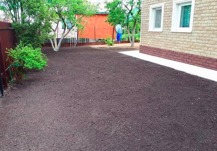 Выравнивание земельного участка Ленинградская область фото 1