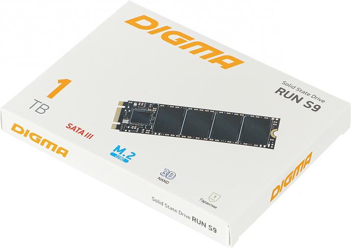 Накопитель SSD Digma SATA III 1Tb DGSR1001TS93T Run S9 M.2 2280 фото 5