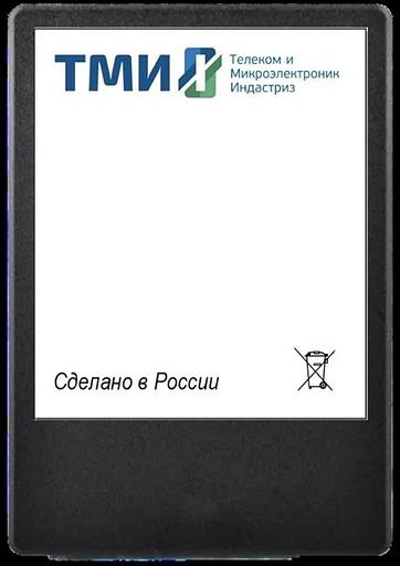 Твердотельный накопитель ТМИ SSD 2.5" 1ТБ SATA3 6Gbps, 3D TLC, до R560/W510, IOPS(randon 4K) до R66K/W73K, 2521,01 TBW, 3,45 DWPD 2y wty МПТ (ЦРМП.467512.001-02) фото 1