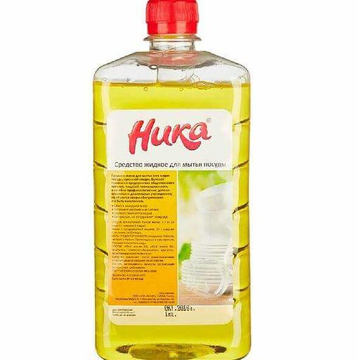 Средство концентрированное для мытья посуды "НИКА-СУПЕР" фото 1