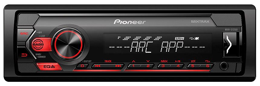 Автомагнитола Pioneer MVH-S125UI 1DIN 4x50Вт фото 1
