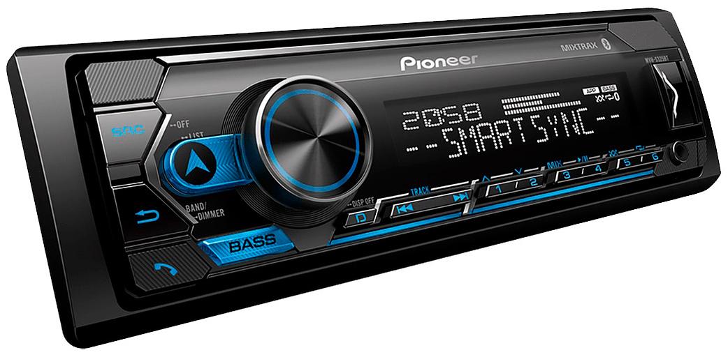 Автомагнитола Pioneer MVH-S325BT 1DIN 4x50Вт фото 1