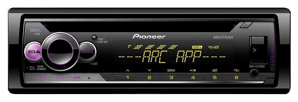 Автомагнитола Pioneer DEH-S2250UI 1DIN 4x50Вт фото 1