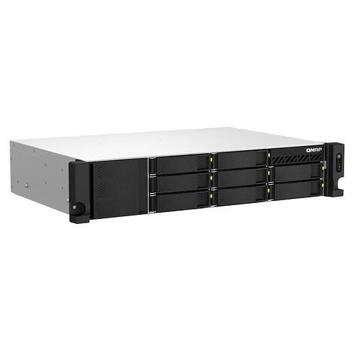 Сетевое хранилище NAS Qnap TS-873AEU-4G 8-bay стоечный Ryzen V1500B фото 1