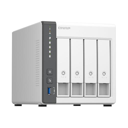 Сетевое хранилище NAS Qnap TS-433-4G 4-bay настольный Cortex-A55 фото 1