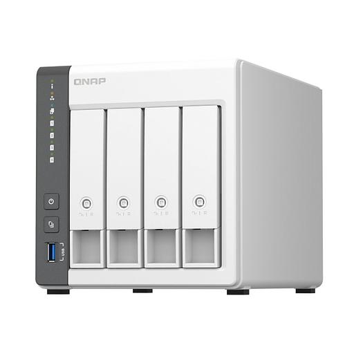 Сетевое хранилище NAS Qnap TS-433-4G 4-bay настольный Cortex-A55 фото 2