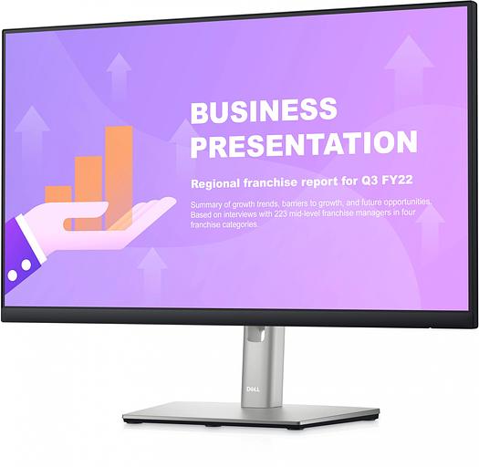 Монитор Dell 23.8" P2422HE черный IPS LED 8ms 16:9 HDMI матовая HAS Pivot 1000:1 250cd 178гр/178гр 1920x1080 DisplayPort FHD USB 6кг фото 2