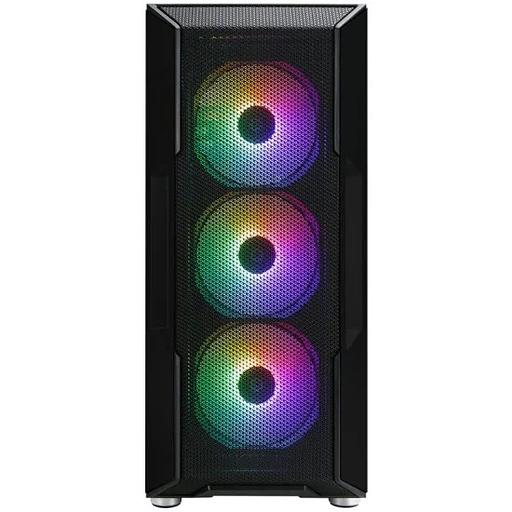 Корпус ZALMAN I3 NEO BLACK, ATX, BLACK, FRONT MESH, WINDOW, 2x3.5", 3x2.5", 1xUSB2.0, 2xUSB3.0, FAN CONTROLLER, FRONT 3x120mm RGB, REAR 1x120mm RGB (I3 NEO Black) фото 2