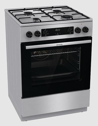 Плита Комбинированная Gorenje GKS6C7XJ нержавеющая сталь фото 2