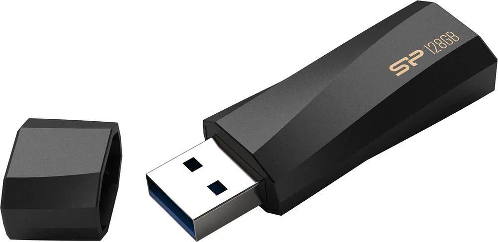 Флеш Диск Silicon Power 128Gb Blaze B07 SP128GBUF3B07V1K USB3.2 черный фото 2