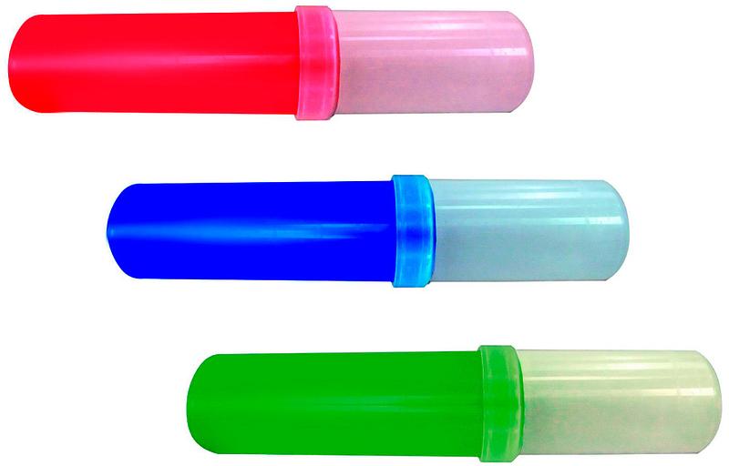 Пенал-тубус Silwerhof 459477/850772 195х40мм пластик фото 1