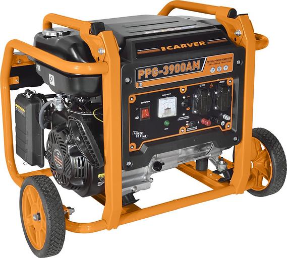 Генератор Carver PPG- 3900АM 3.2кВт фото 1