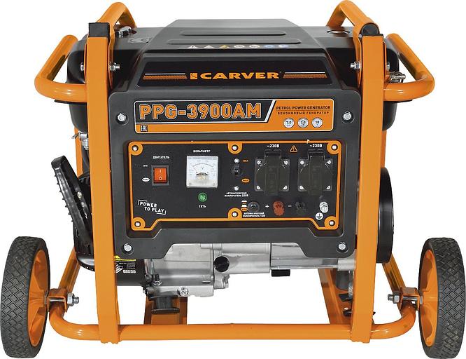 Генератор Carver PPG- 3900АM 3.2кВт фото 3