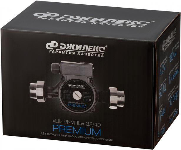 Насос циркуляционный Джилекс Циркуль 32/40 PREMIUM 65Вт 3300л/час (3241) фото 4