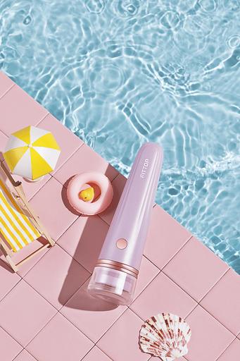 Косметологический аппарат для лечения акне FITTOP L-Skin, розовый фото 2