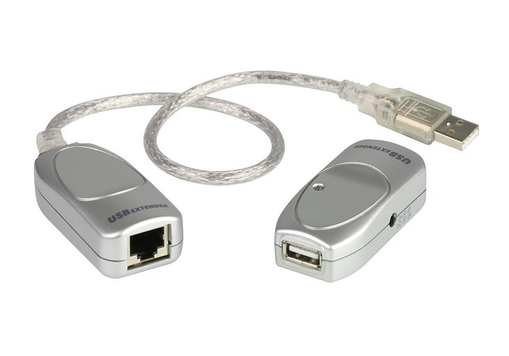 Удлинитель, USB 1.1, 60 метр., USB A-тип, Male/Female, без шнуров ATEN UCE60 фото 1